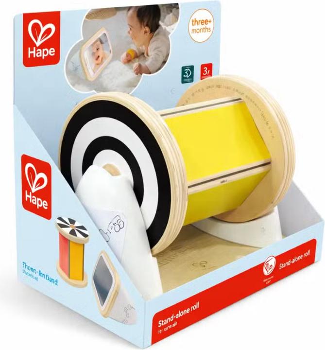 Actual product image Hape Spinning Drum with Mirror