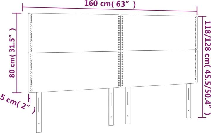 Immagine prodotto vidaXL Braylon (160 x 5 x 128 cm)