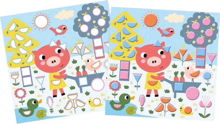 Produktbild Janod My arts&crafts: Geometrische Aufkleber