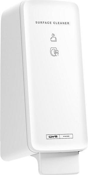 Actual product image CWS Toilet seat cleaner PureLine ABS 600 ml white for disinfectant foam for cleaning toilet seats.