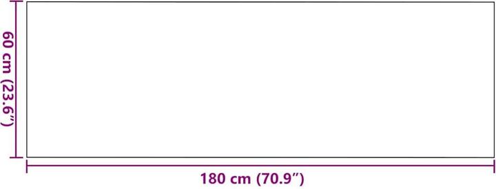 Produktbild vidaXL Fussmatte (180 x 60 cm)