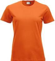 Immagine prodotto Clique Maglietta da donna Classic-T 029361, cotone, arancio sangue, taglia M (M)