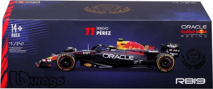 Produktbild Bburago Red Bull Racing RB19 1/24 Pérez 2023