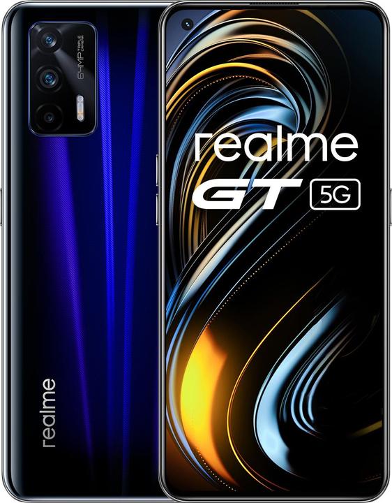Image du produit realme GT 5G (128 Go, Dashing Blue, 6.43", Double SIM, 5G)