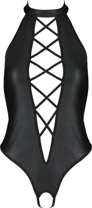 Produktbild Passion Nancy Body mit offenem Schritt Schwarz (4XL, 5XL)
