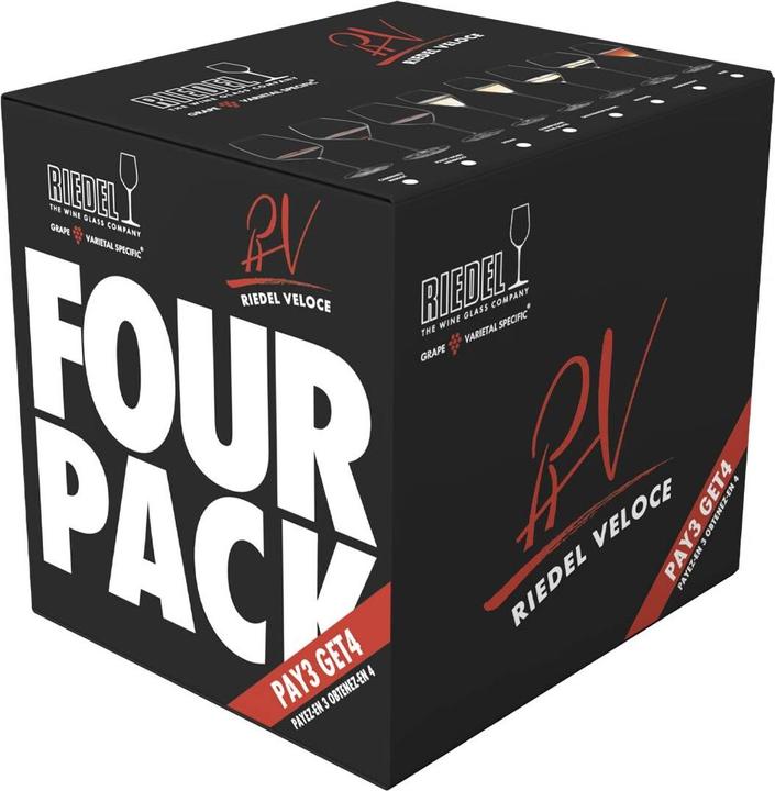 Produktbild Riedel Veloce (32.70 cl, 4 Gläser, Sektgläser)