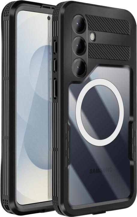 Redpepper Vollschutz-Hülle für Samsung S25 Wasserdicht MagSafe (Samsung Galaxy S25)