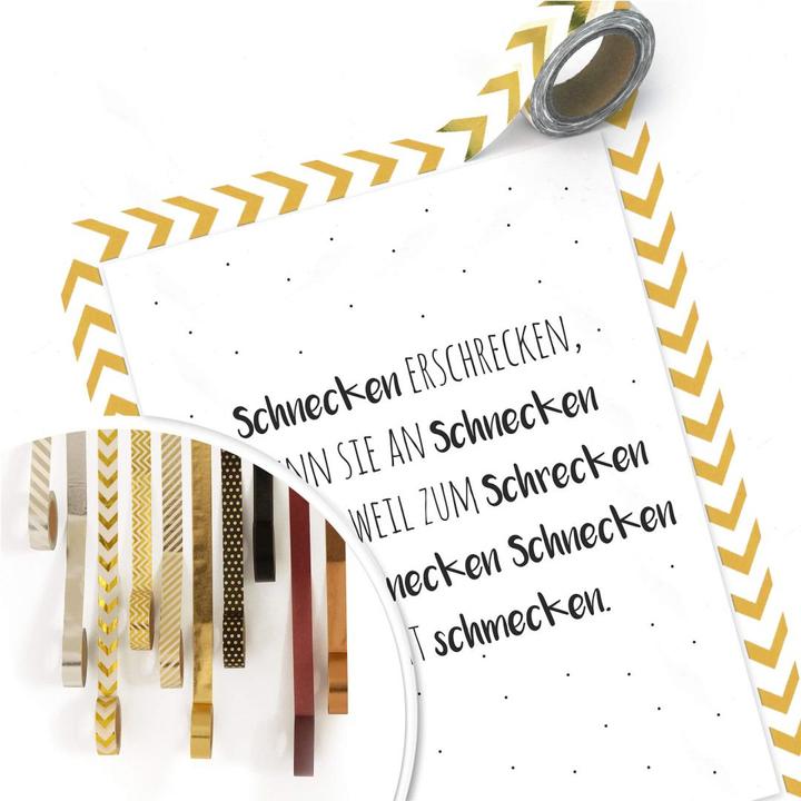 Produktbild Trenddeko Zungenbrecher - Schnecken erschrecken (50 x 60 cm)