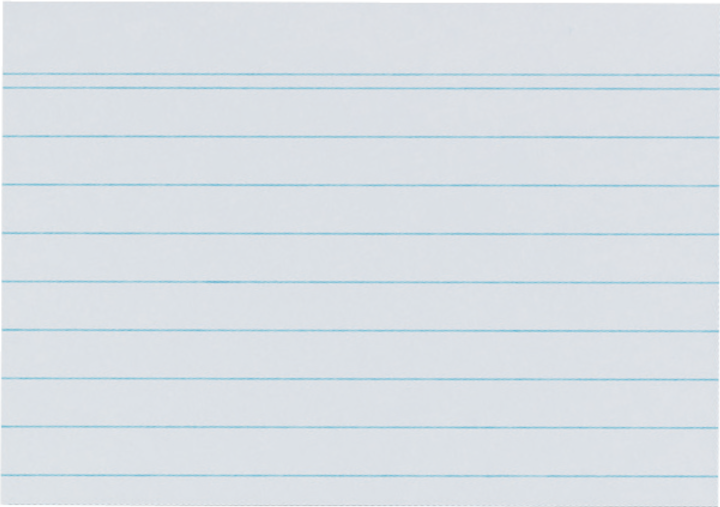 Image du produit Herlitz Fiches (A7, 180 g/m², 100 x)