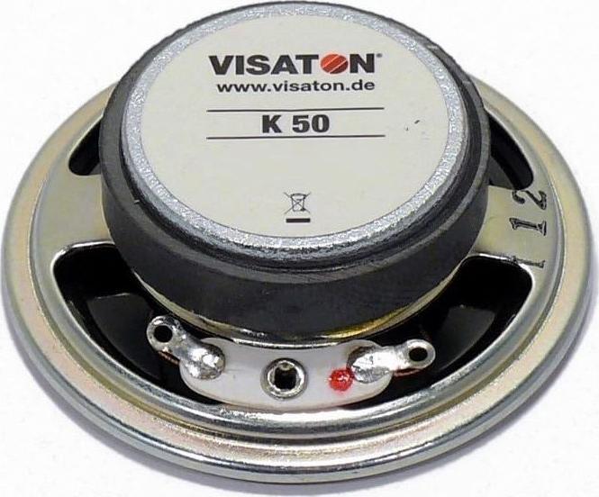 Image du produit Visaton Haut-parleur à large bande K 50, 8 ohms
