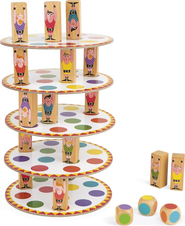Image du produit Janod Jeu d'adresse Acrobat (Allemand, Français)