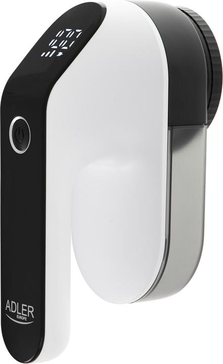 Adler | Lint remover LCD | AD 9618 | White/Black | Rechargeable battery