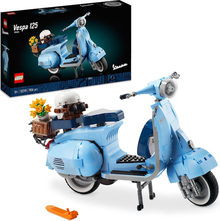 Actual product image LEGO Vespa 125 (10298, LEGO Icons, LEGO Rare Sets)