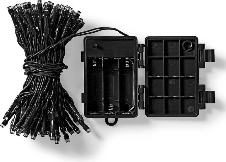 Immagine prodotto Nedis Luci decorative | Cavo | 96 LED | Bianco caldo | 7,20 m | Effetti di luce: 7 | Interno ed esterno (7.20 m)