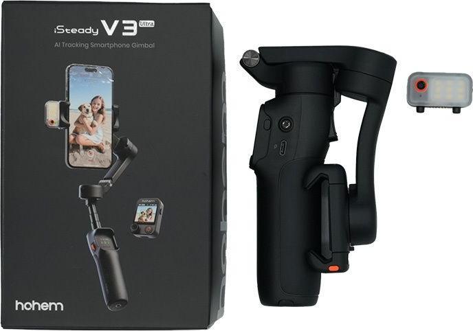 Actual product image Hohem iSteady V3 Ultra black smartphone gimbal (Smartphone, 0.30 kg)