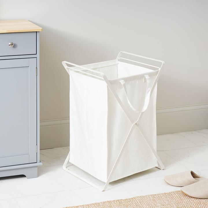 Actual product image Yamazaki Wäschekorb mit herausnehmbarer Tasche TOWER (45 l)