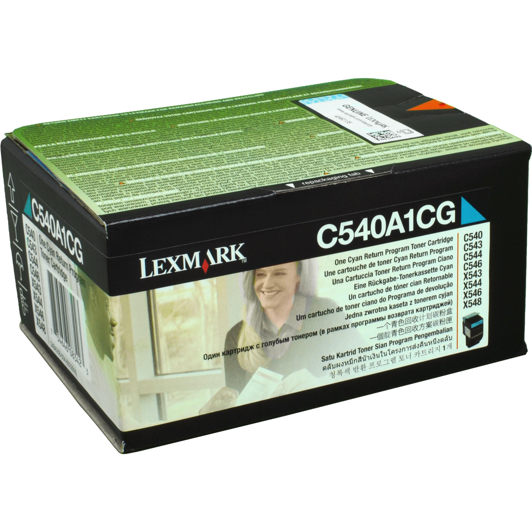 Lexmark, Toner, C540a1cg (C)