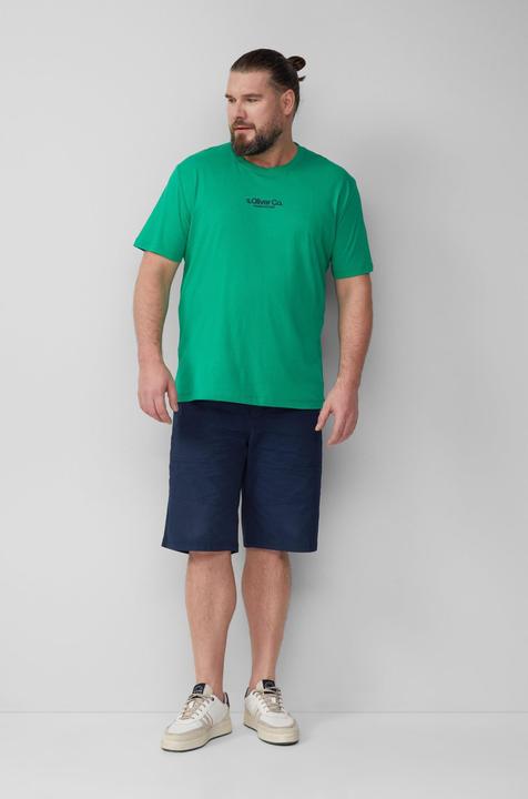 Produktbild S.Oliver T-Shirt T-Shirt aus Baumwolle mit Logo-Print (3XL)