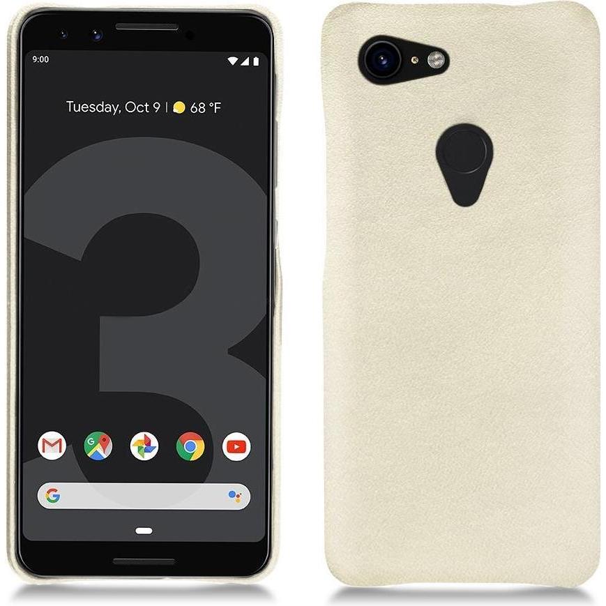 Noreve Lederschutzhülle (Google Pixel 3 XL), Smartphone Hülle, Weiss