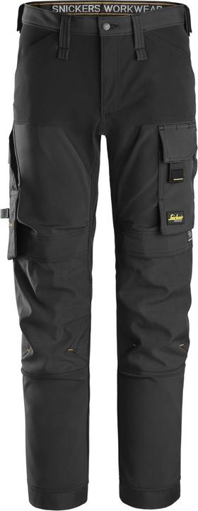 Snickers Stretch Broek 6375 Zwart (0404) Maat 052 (52)