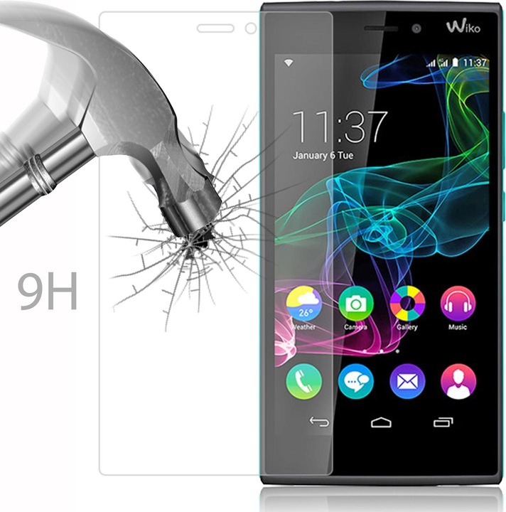 Productafbeelding Cadorabo Glas ter bescherming van het scherm (1 Stuk, Wiko Ridge 4G)