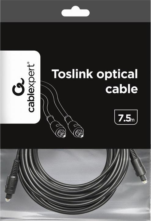 Productafbeelding Gembird Digitale audiokabel (optisch) (7.50 m, Optische)
