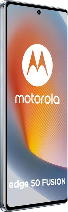 Actual product image Motorola Edge 50 Fusion 12/512GB Błękitny (512 GB, Marshmallow Blue, 6.70", SIM + eSIM, 5G)