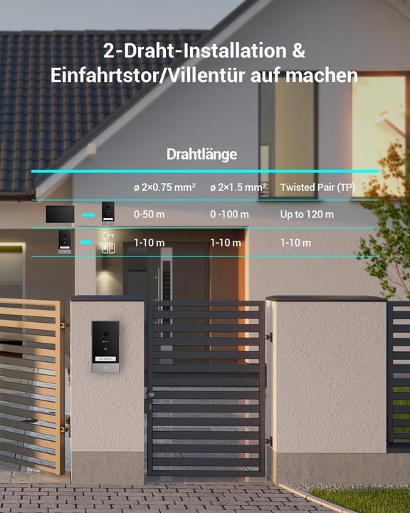 Actual product image EZVIZ Türklingel mit Türsprechanlage (Cable, Wi-Fi)