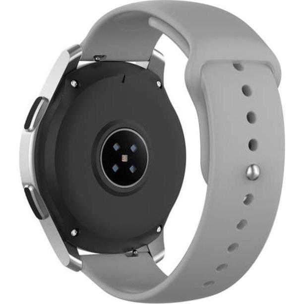 Thumbnail - Strap-it Sportarmband (Silikon), Uhrenarmband, Grau