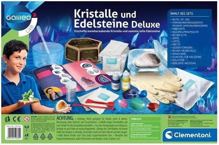 Produktbild Clementoni Kristalle und Edelsteine Deluxe