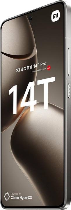 Actual product image Xiaomi 14T Pro (512 GB, Titan Gray, 6.67", Dual SIM, 50 Mpx, 5G)