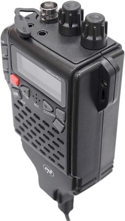 Actual product image PNI Escort HP 62 CB radio package and Extra 40 antenna with magnet included in the scope of delivery