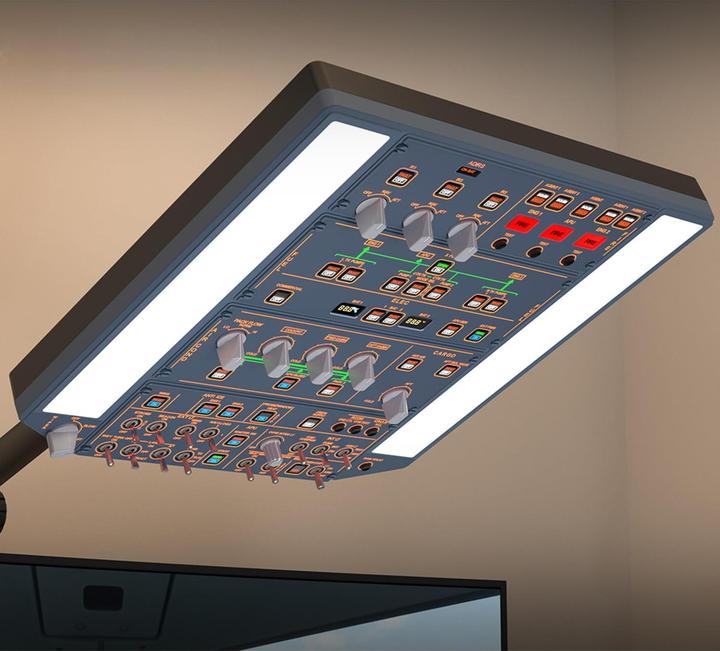 Produktbild Wingflex Simulator A320OVH Flugsimulator Overheadpanel (PC)