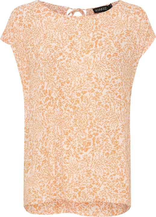 tangerine ditsy print