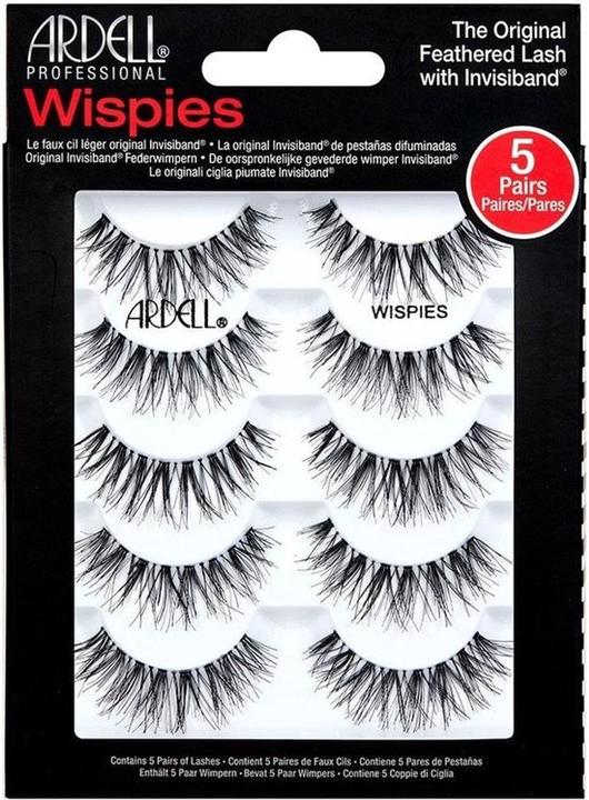 Actual product image Ardell Demi Wispies 6-Pack False Eyelashes On Belt Six Pairsack (Artificial eyelashes)