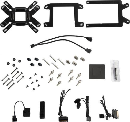 Actual product image Silverstone SST-IG280-ARGB Complete water cooling system