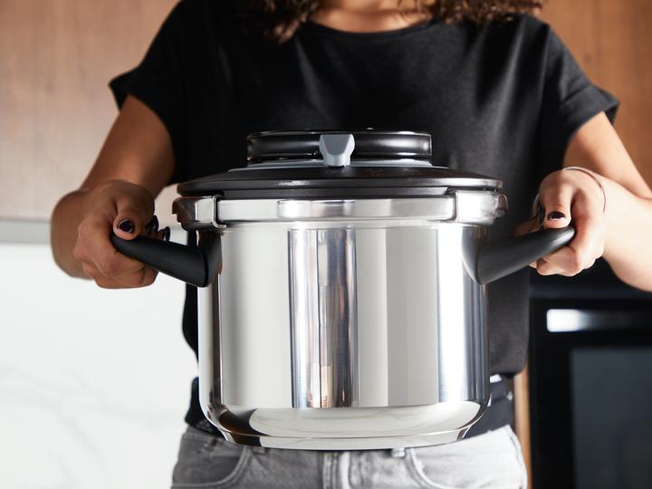 Productafbeelding Tefal Clipso+ Chef 6L Schnellkochtopf (Snelkookpan, Roestvrij staal)