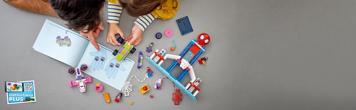 Produktbild LEGO Spider-Mans Hauptquartier (10784, LEGO Marvel)