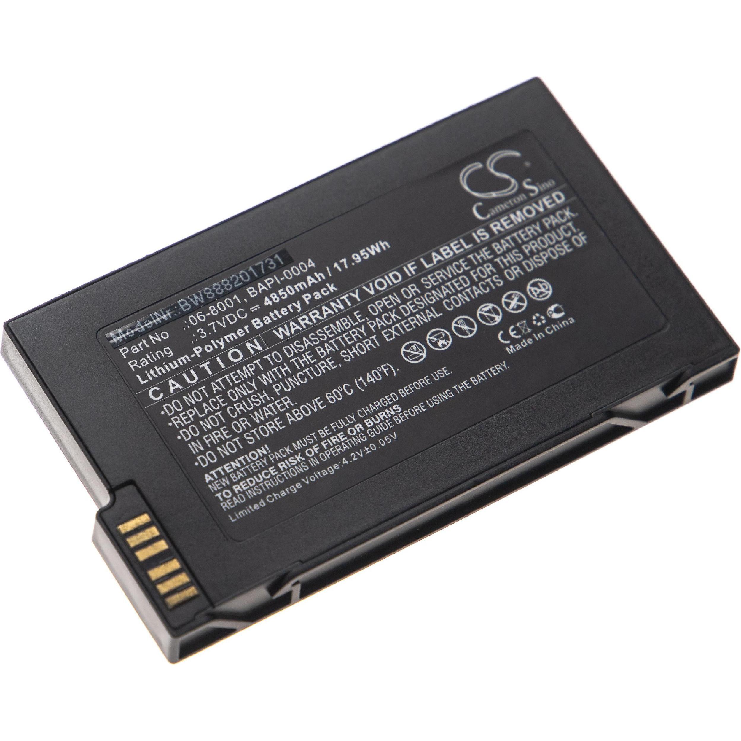 Thumbnail - XCell Brailleorganizer-Akku als Ersatz für HumanWare 06-8001, BAPI-0004 - 4850mAh, 3,7V, Li-Polymer (3.70 V, 4850 mAh)