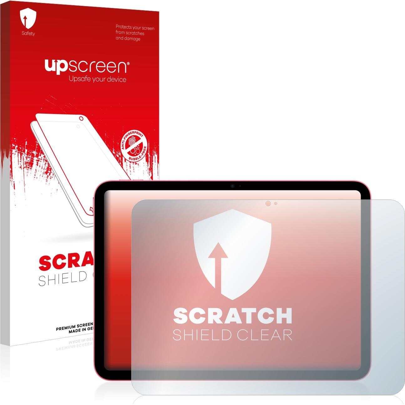 upscreen Scratch Shield Displayschutz (1 Stück, iPad 2022 (10. Gen)), Tablet Schutzfolie