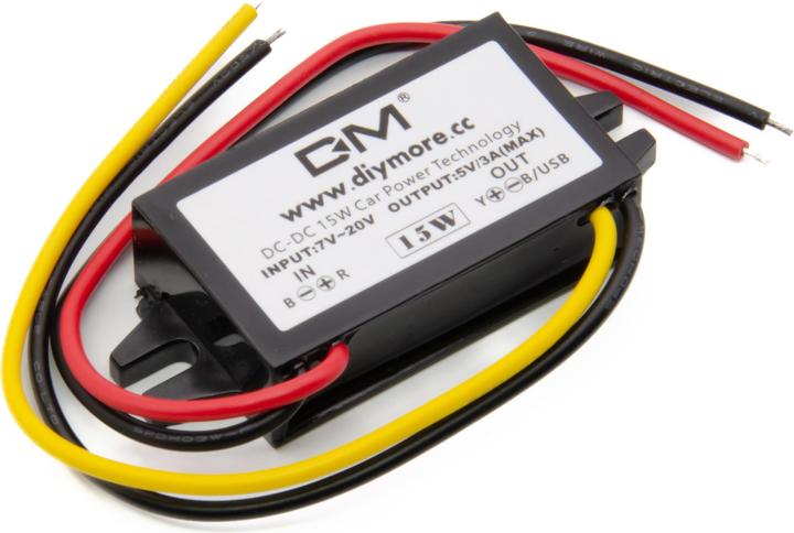 Purecrea 7-20V auf 5V 3A DC-DC Buck Converter Step Down Modul