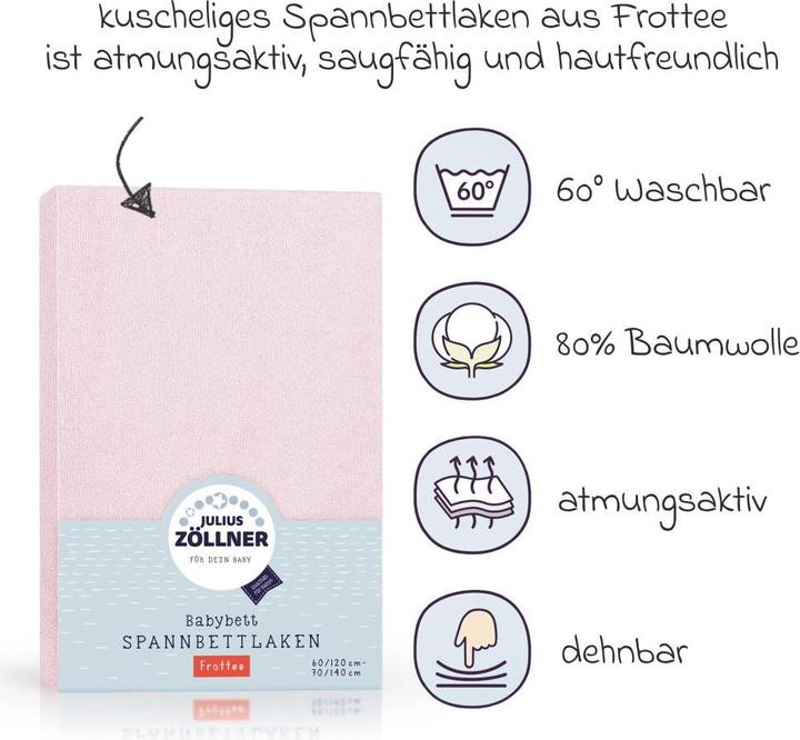 Image du produit Julius Zöllner Tissu éponge (70 x 140 cm)