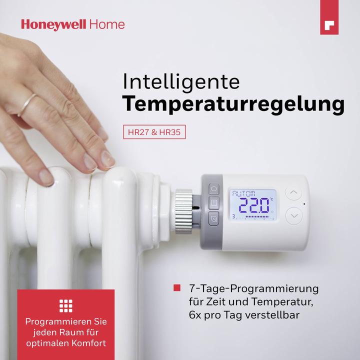 Produktbild Honeywell HR35R Rondostat Heizkörperthermostat elektronisch 5 bis 30°C