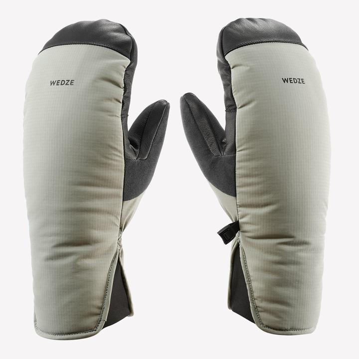 Produktbild Wedze Skihandschuhe Fäustlinge Erwachsene - 500 khaki (XL)