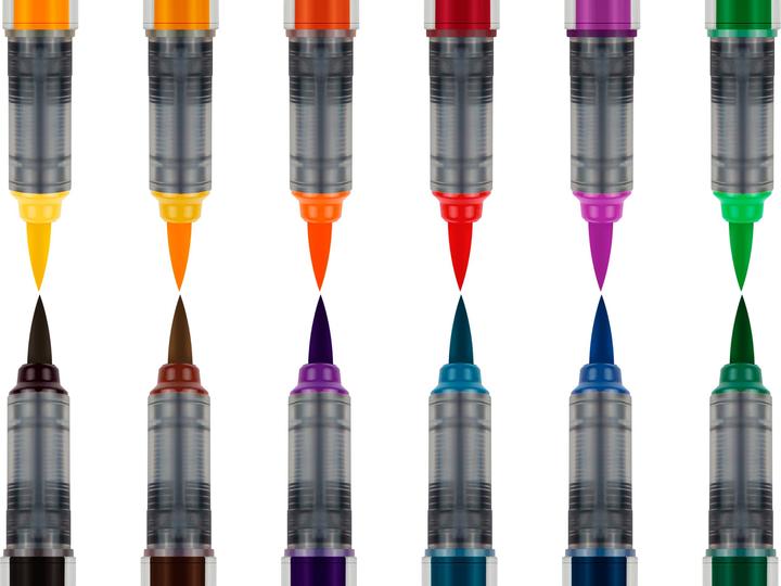 Actual product image Karin PRO - Brush Marker (12x)