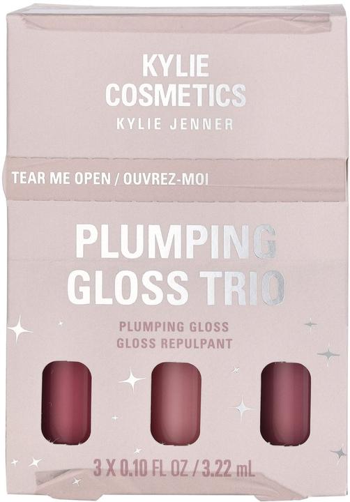 Immagine prodotto Kylie Jenner Lip Gloss (Tentazione di rosa 3,22 ml, Guai Rosa 3,22 ml, Bacio ai frutti di bosco 3,22 ml)