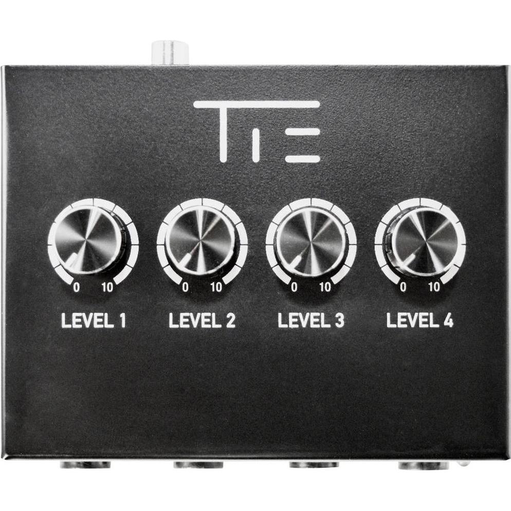 Thumbnail - TIE Headphone Amplifier 4CH, Kopfhörerverstärker, Schwarz
