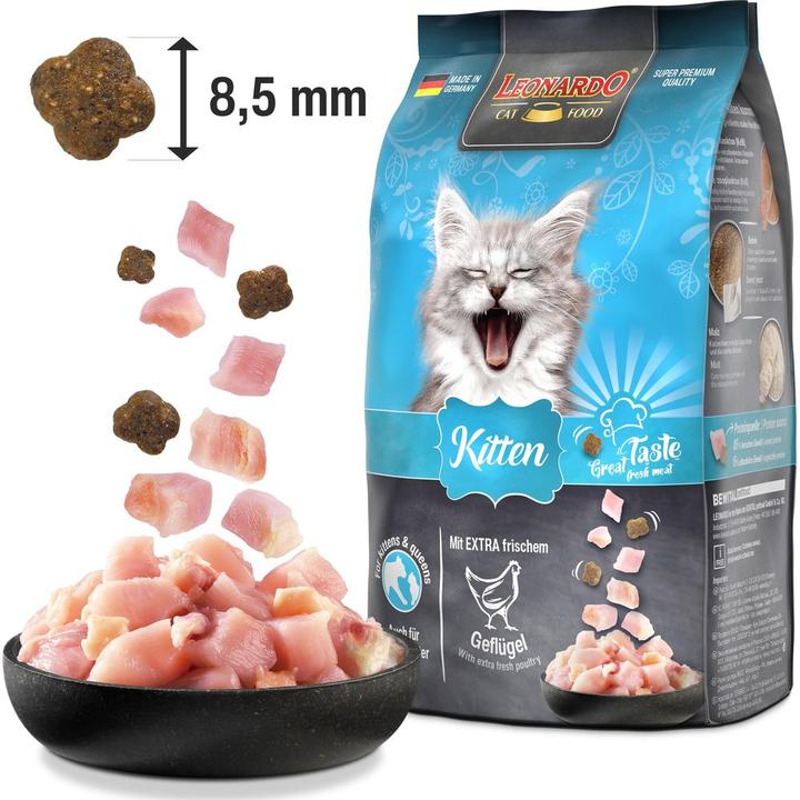 Produktbild Leonardo Cat Food Kitten (Junior, 1 Stk., 7500 g)