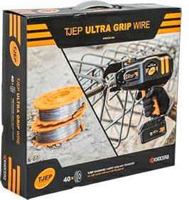 Produktbild TJEP Bindedraht 40 Rollen Ultra Grip, verzink, 0,8mm x 100m