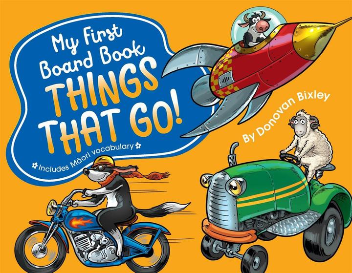 Immagine prodotto My First Board Book: Things That Go! (Inglese, Donovan Bixley, 2017)